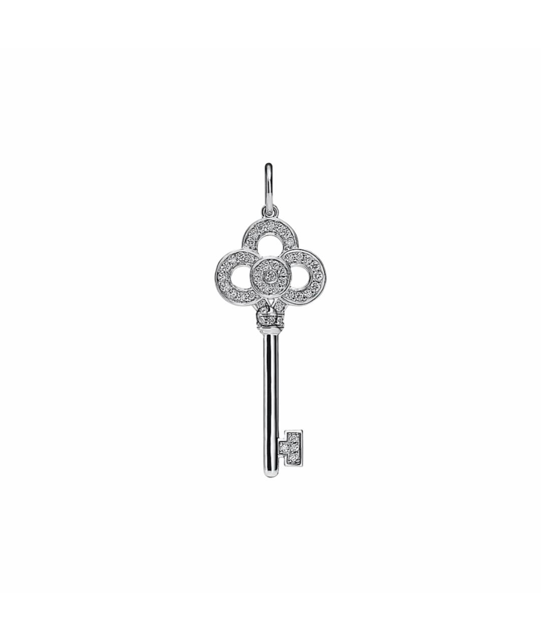 TIFFANY&CO Серебряное колье из белого золота, фото 1