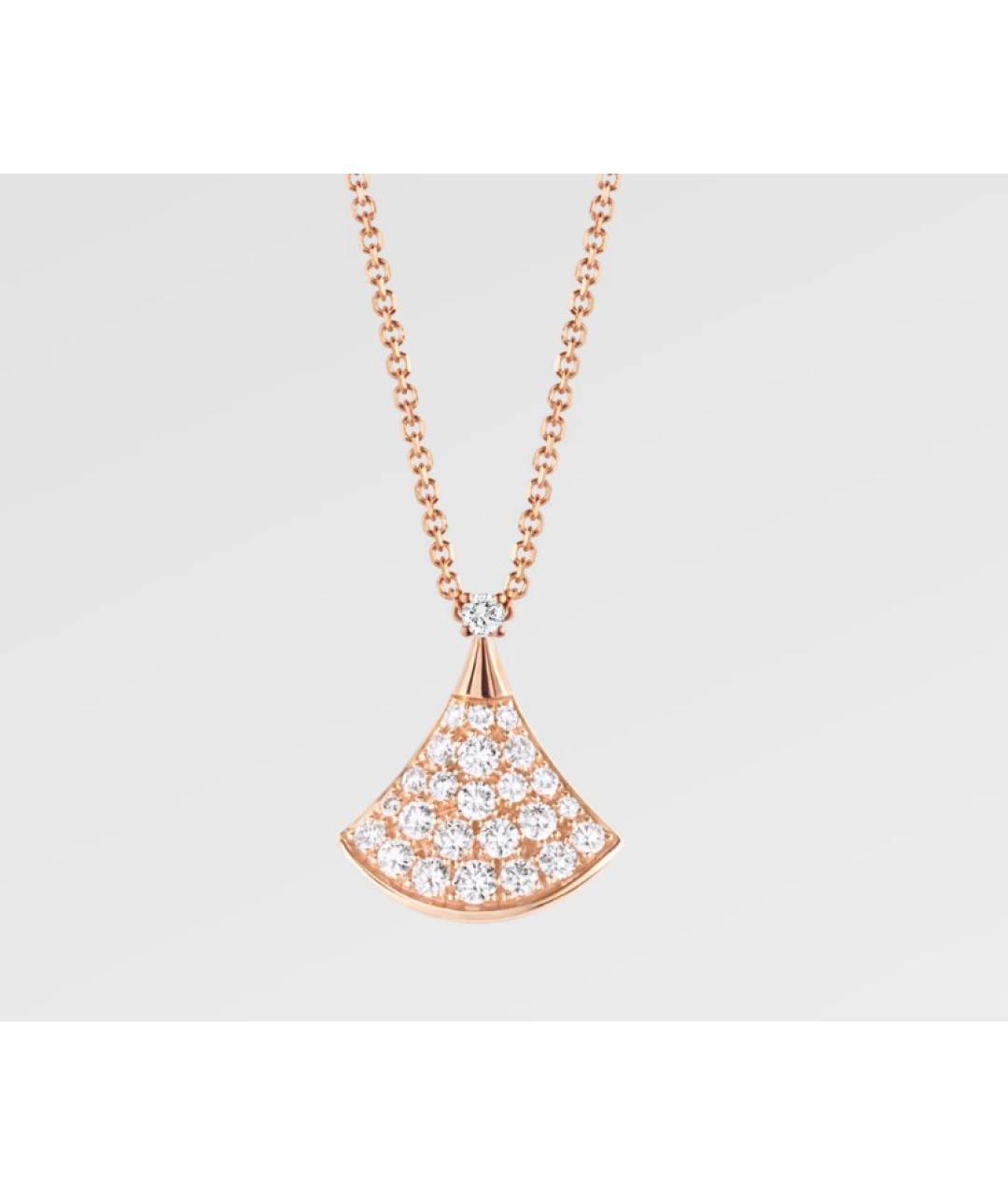 BVLGARI Золотое колье из розового золота, фото 7