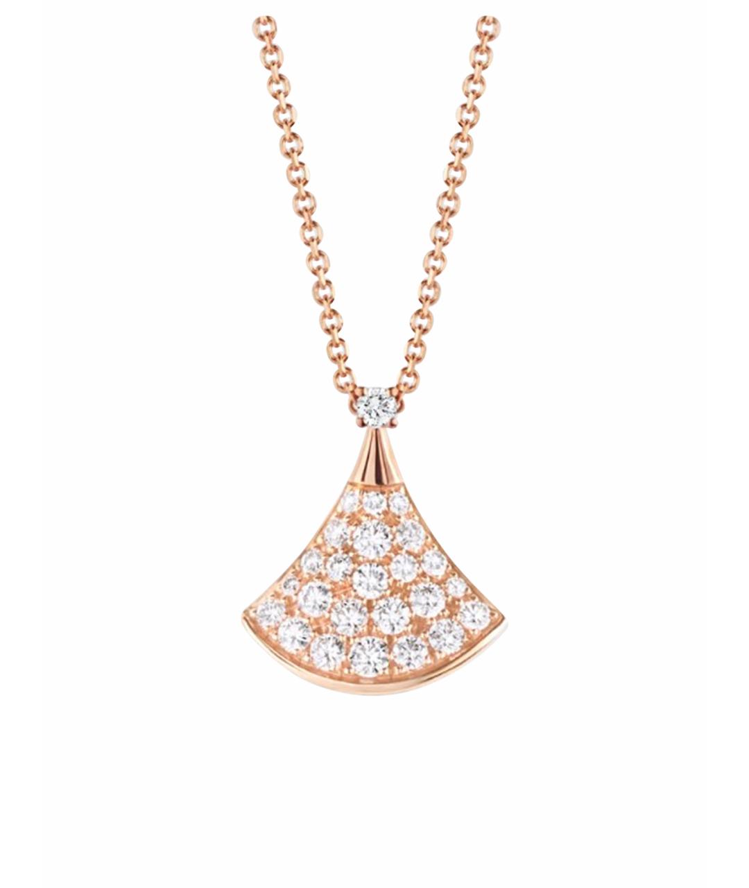 BVLGARI Золотое колье из розового золота, фото 1