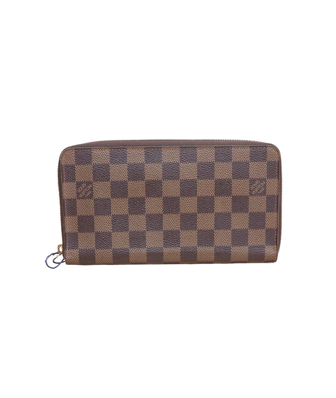LOUIS VUITTON Коричневый кошелек, фото 10