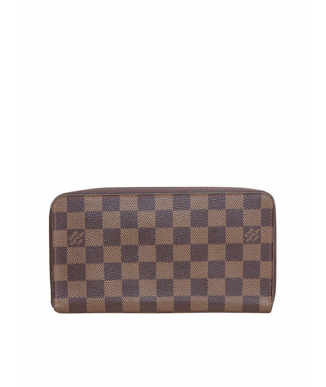 LOUIS VUITTON Коричневый кошелек, фото 1