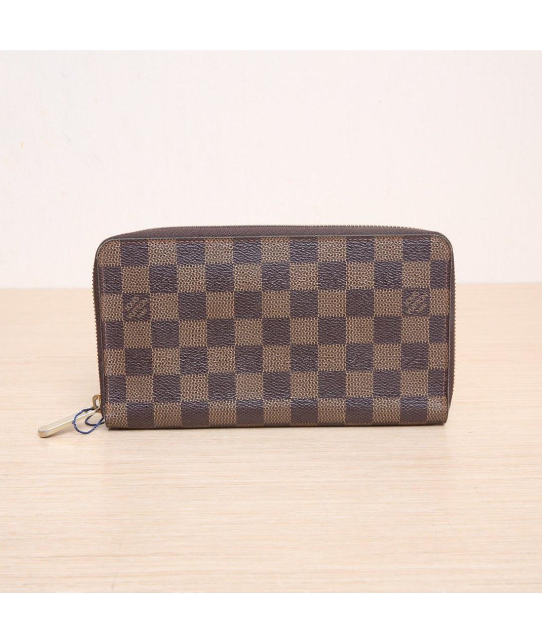 LOUIS VUITTON Коричневый кошелек, фото 3