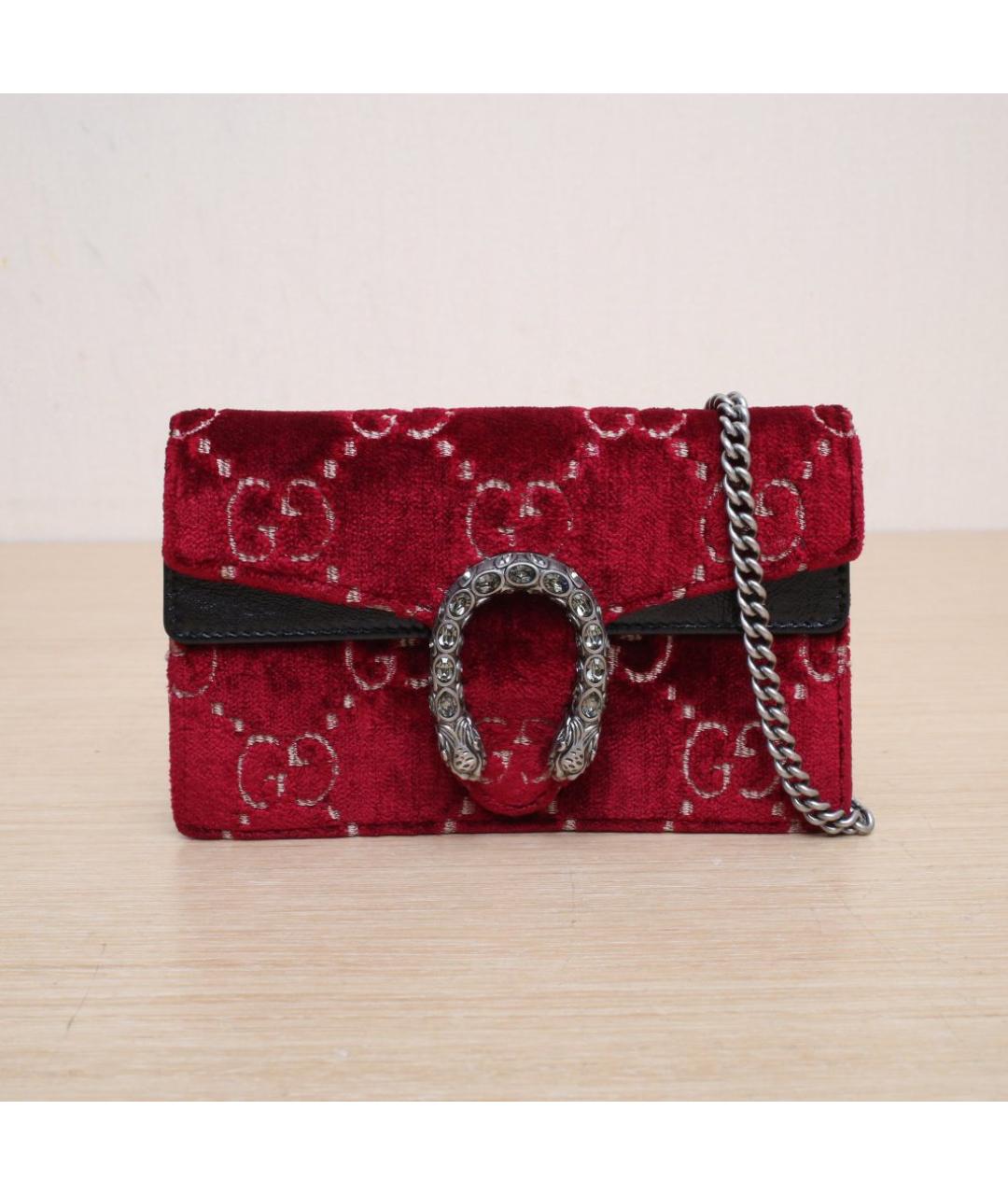 GUCCI Красная сумка через плечо, фото 3