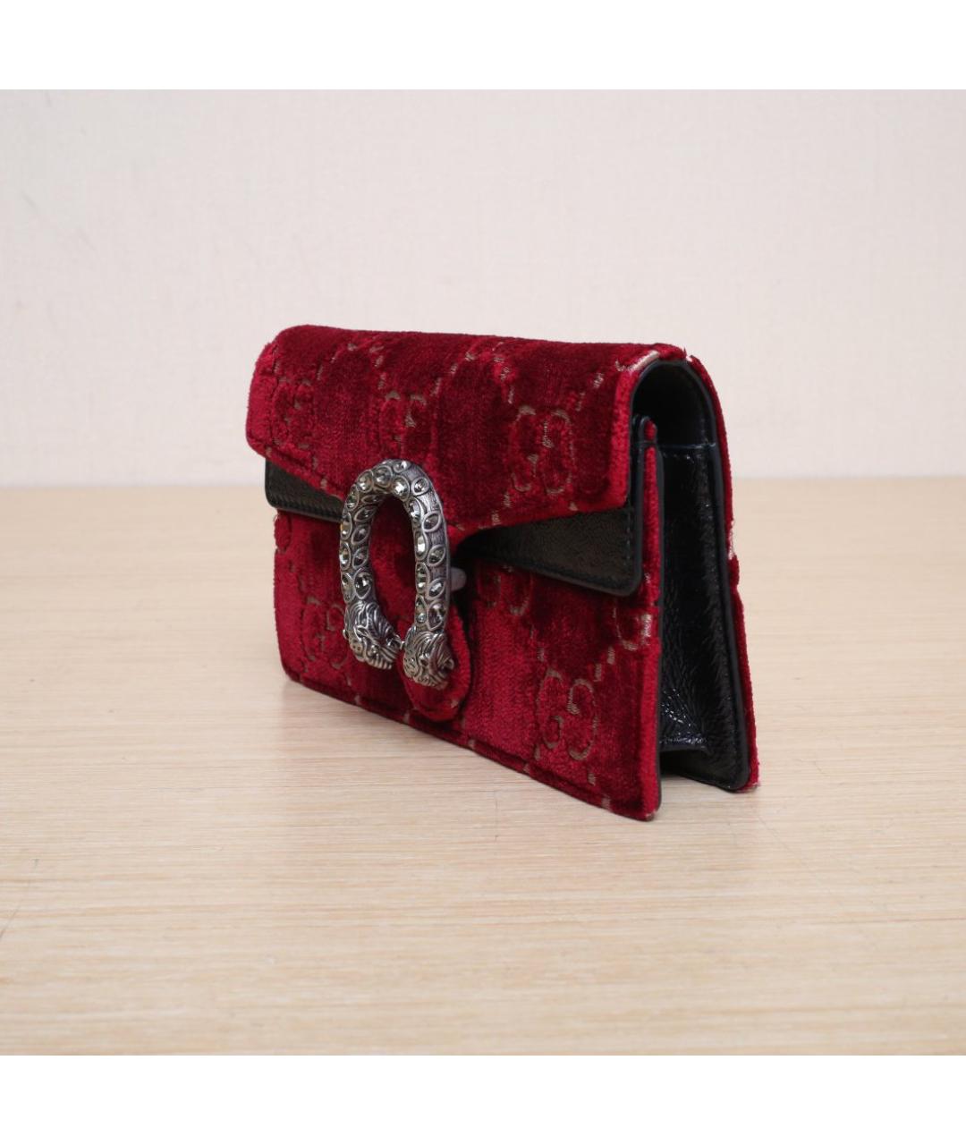 GUCCI Красная сумка через плечо, фото 4