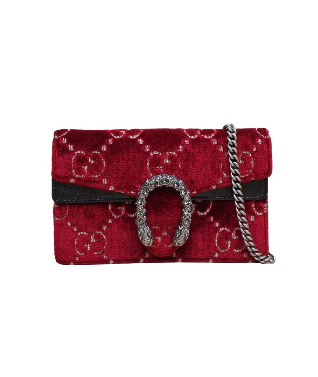 GUCCI Красная сумка через плечо, фото 10
