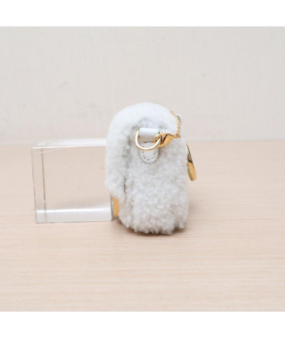 FENDI Белая сумка через плечо, фото 4