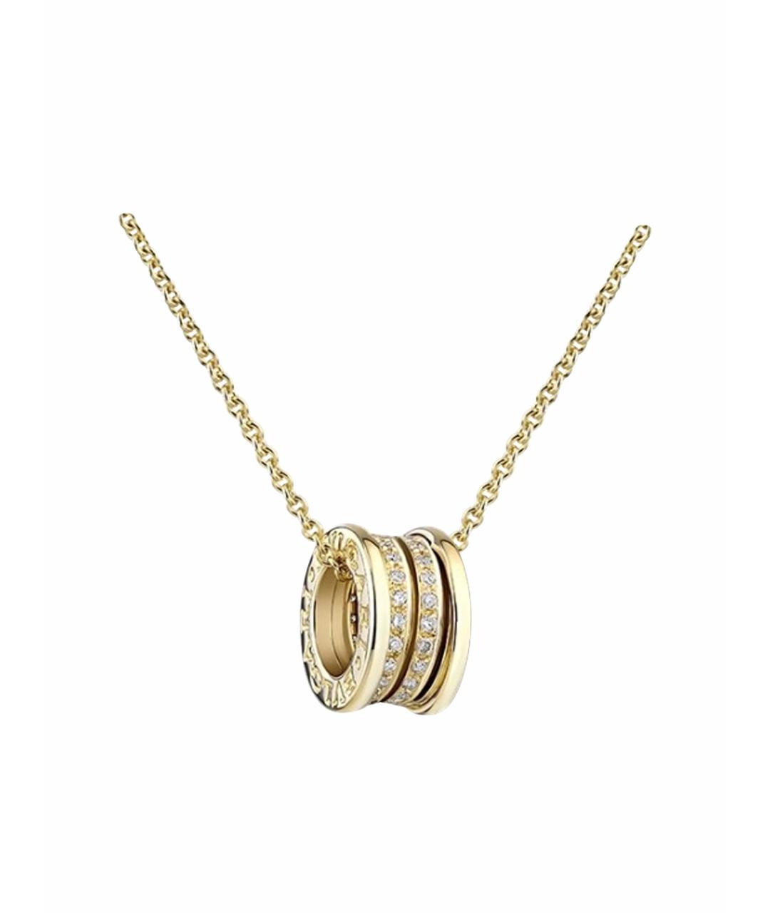 BVLGARI Золотое колье из желтого золота, фото 1