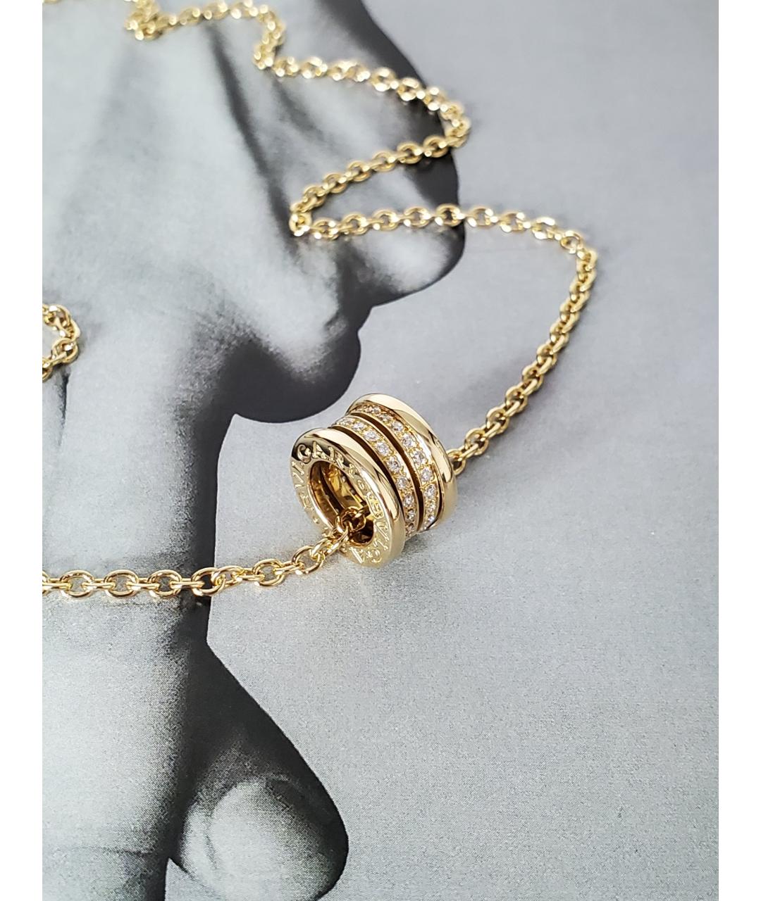 BVLGARI Золотое колье из желтого золота, фото 3