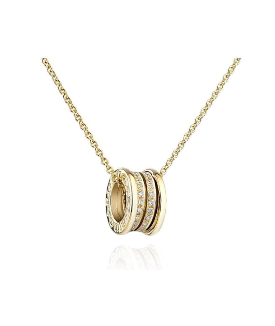 BVLGARI Золотое колье из желтого золота, фото 7