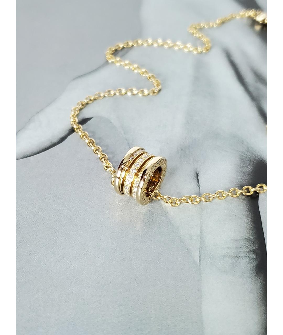 BVLGARI Золотое колье из желтого золота, фото 5