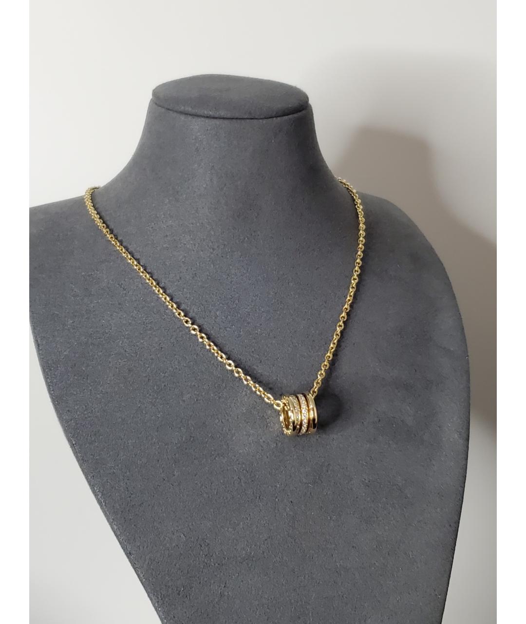 BVLGARI Золотое колье из желтого золота, фото 6