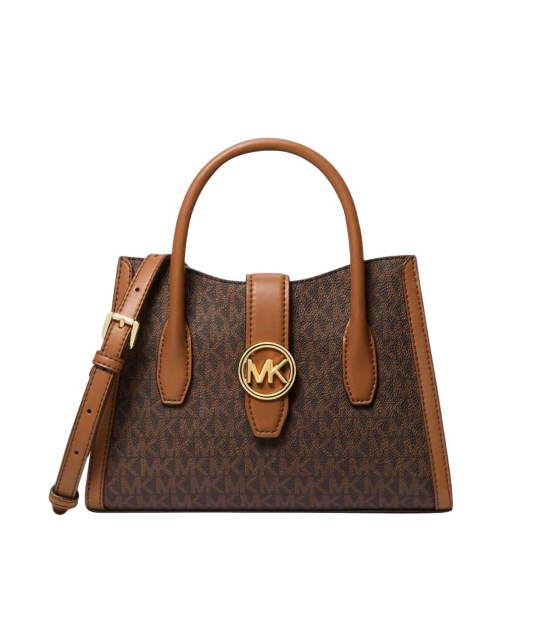 MICHAEL KORS Коричневая сумка тоут, фото 1