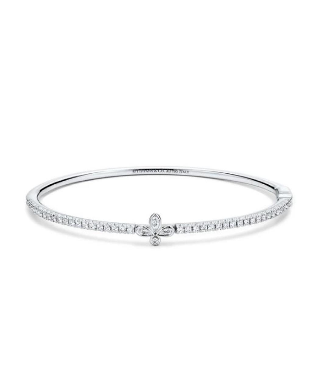 TIFFANY&CO Серебрянный браслет из белого золота, фото 9
