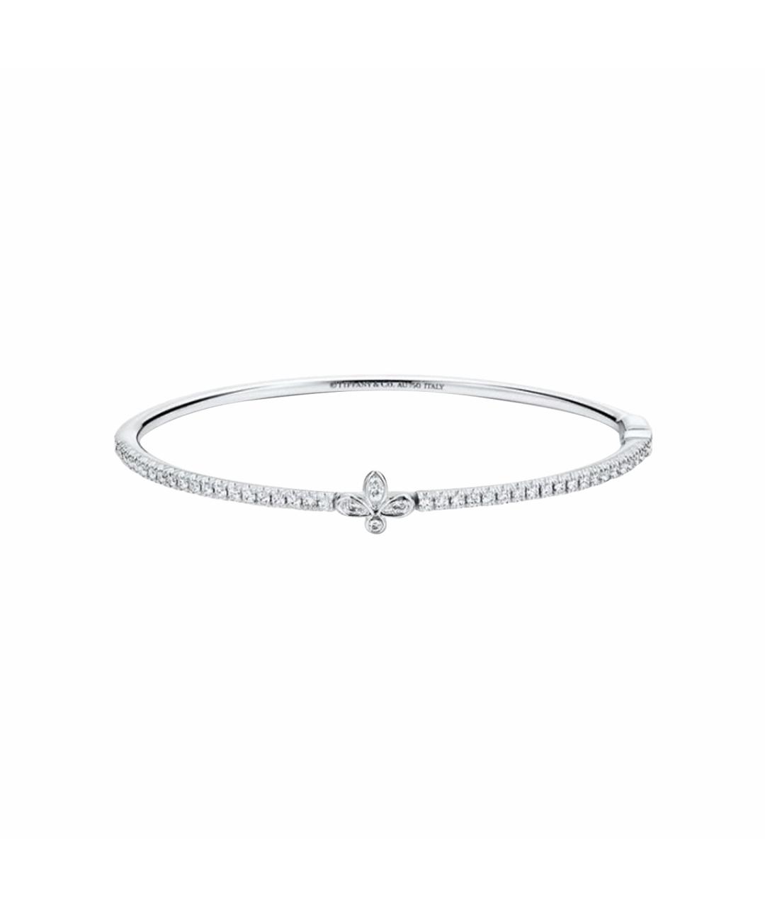 TIFFANY&CO Серебрянный браслет из белого золота, фото 1