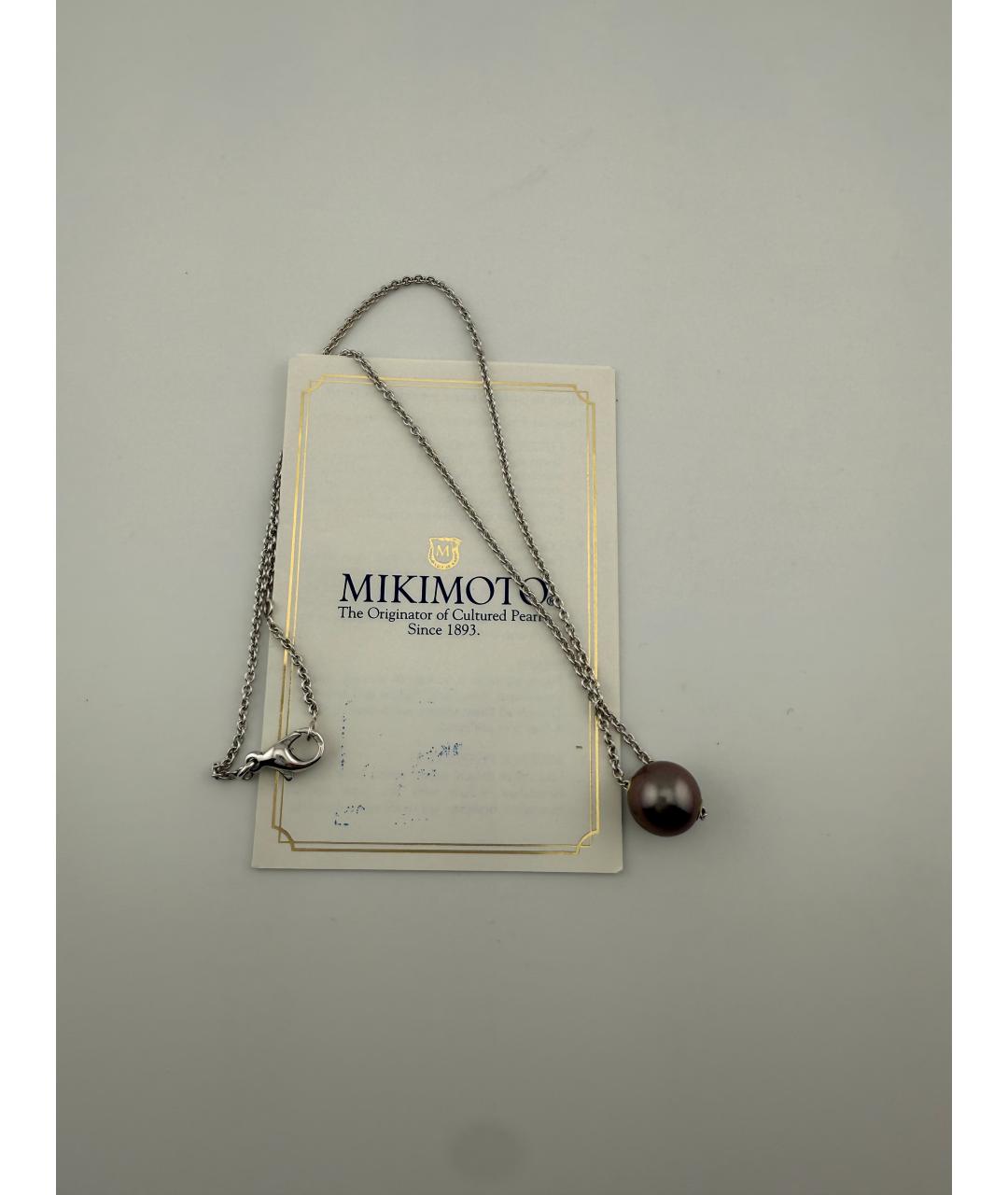 Mikimoto Золотая подвеска из белого золота, фото 2