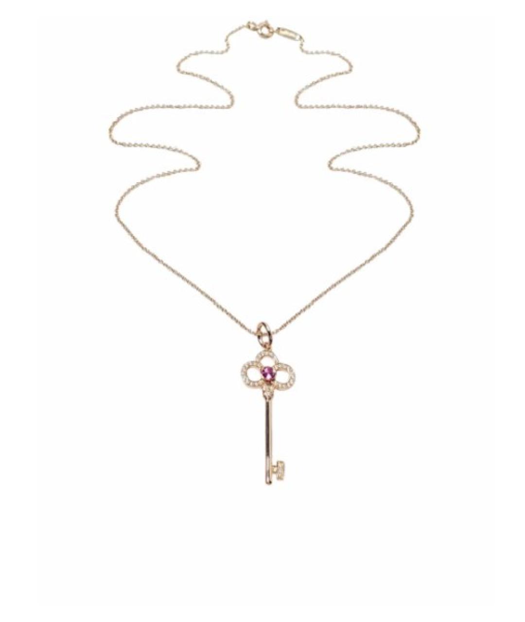 TIFFANY&CO Золотое колье из розового золота, фото 10