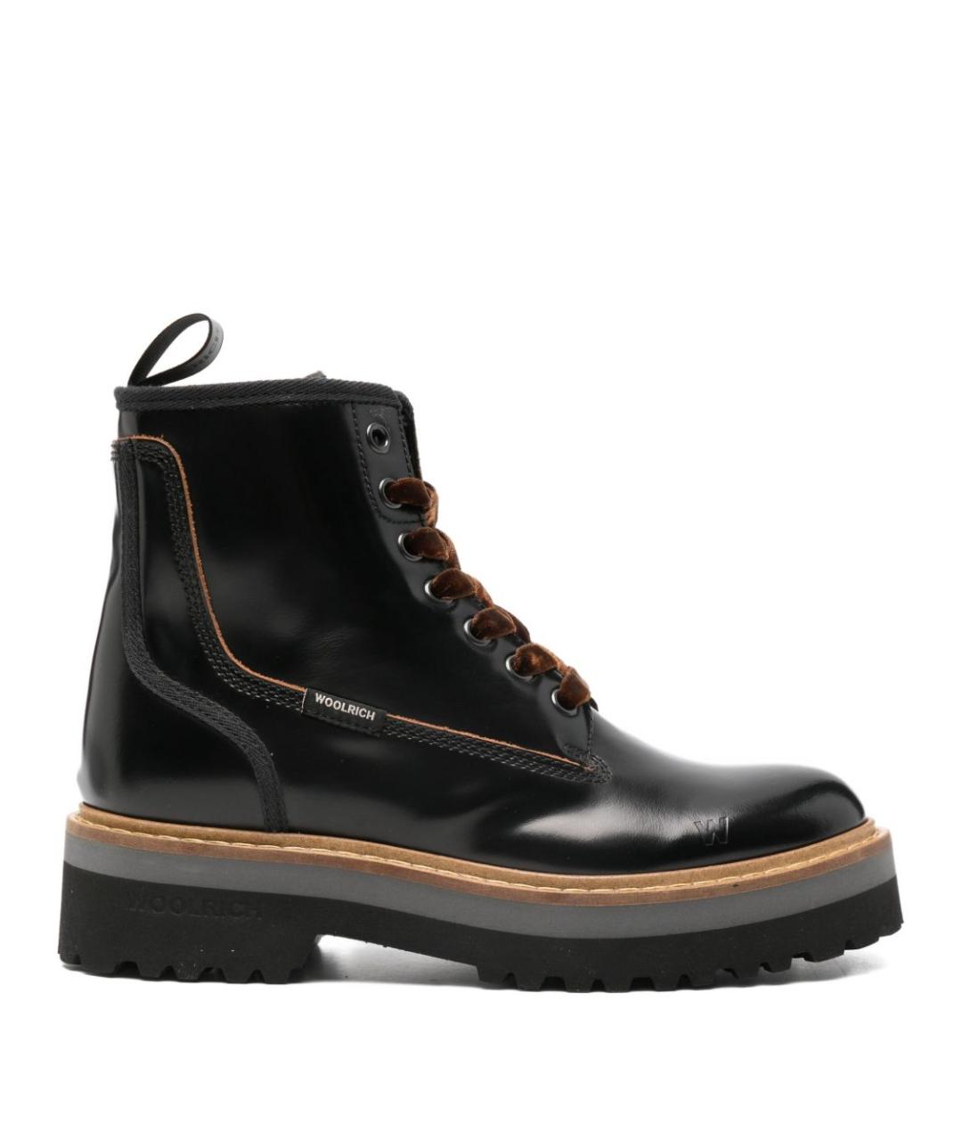 WOOLRICH Черные ботинки, фото 1