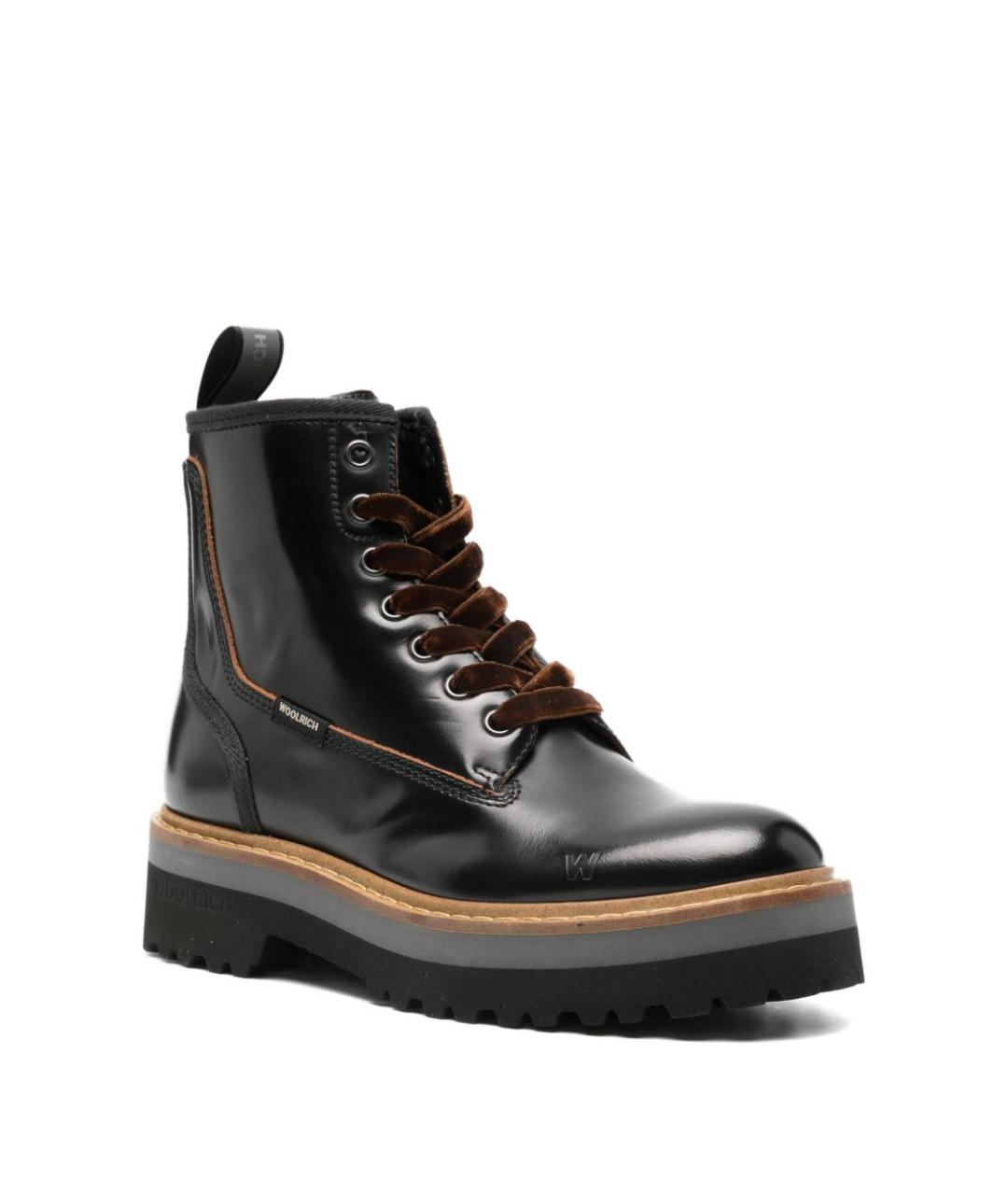 WOOLRICH Черные ботинки, фото 4