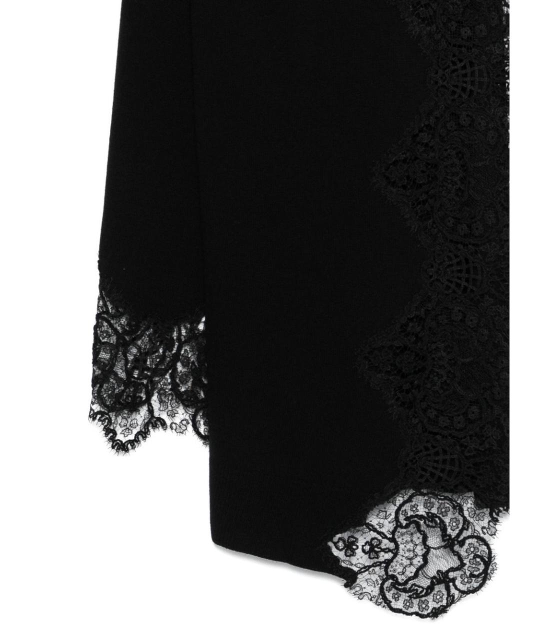 ERMANNO SCERVINO Черный шарф, фото 3