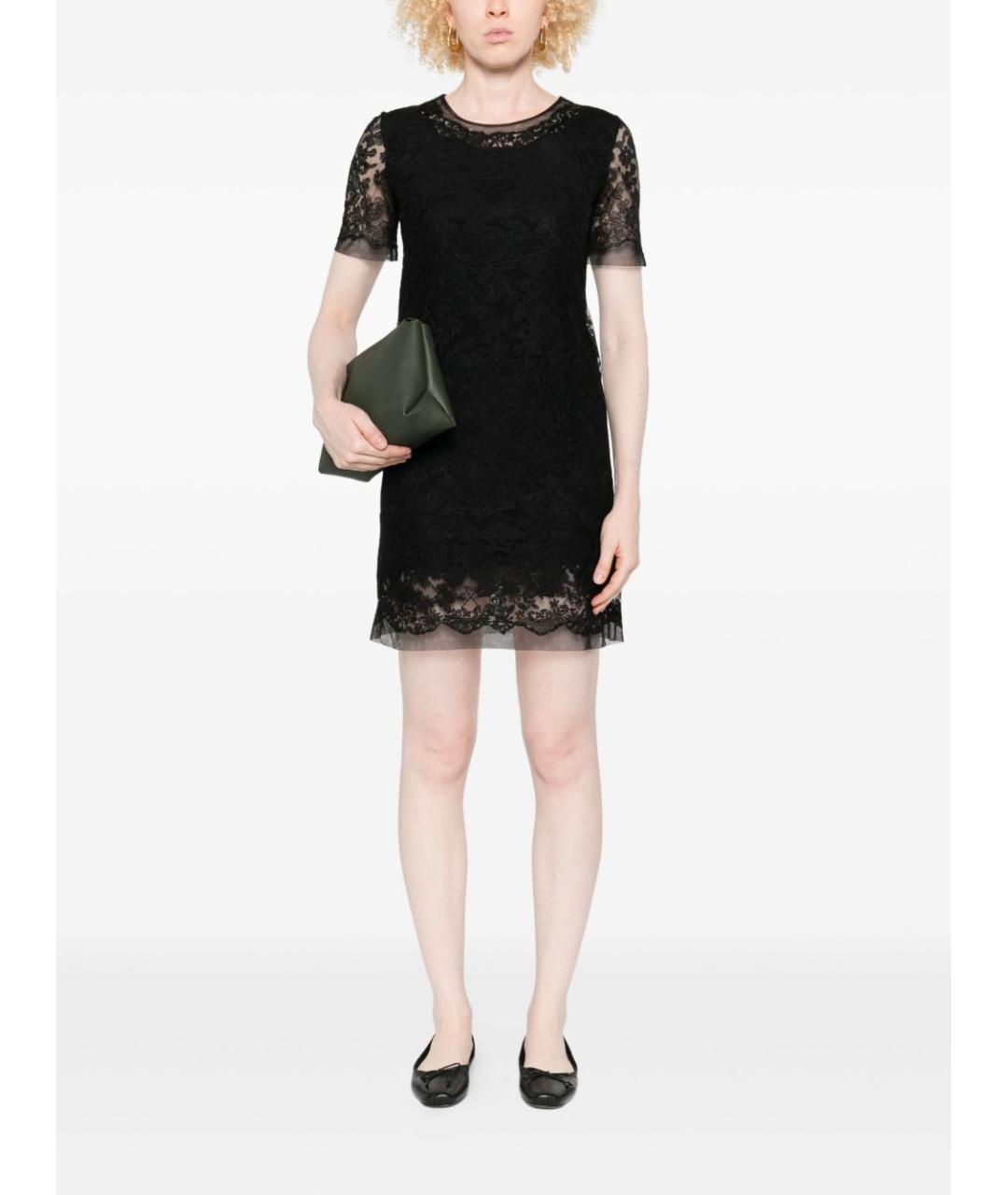 ERMANNO SCERVINO Черное платье, фото 2