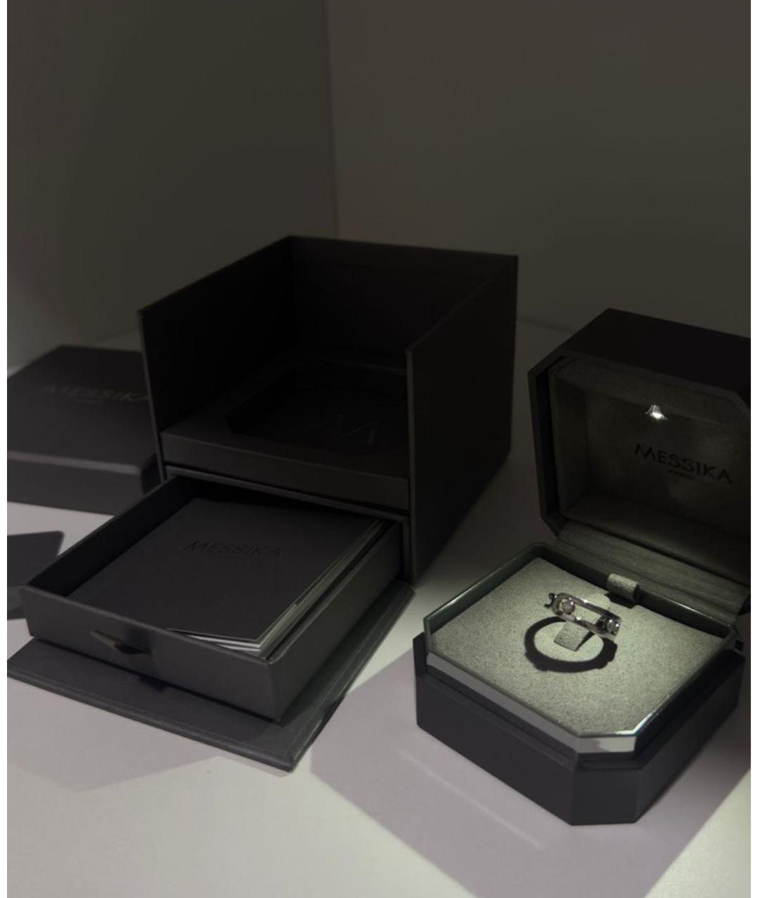 MESSIKA Серебряное кольцо из белого золота, фото 2