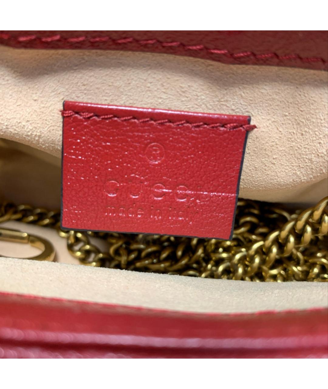 GUCCI Синяя кожаная сумка через плечо, фото 2