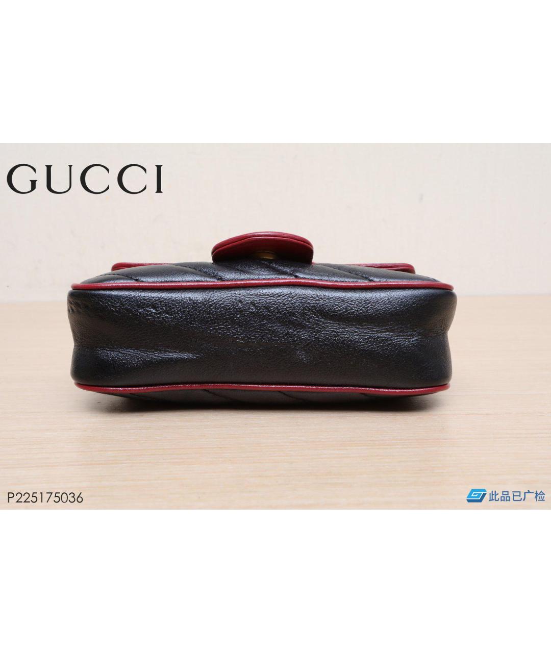 GUCCI Синяя кожаная сумка через плечо, фото 8