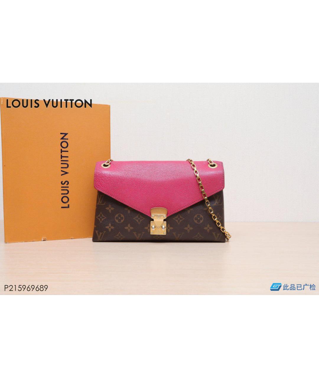 LOUIS VUITTON Красная сумка через плечо, фото 5