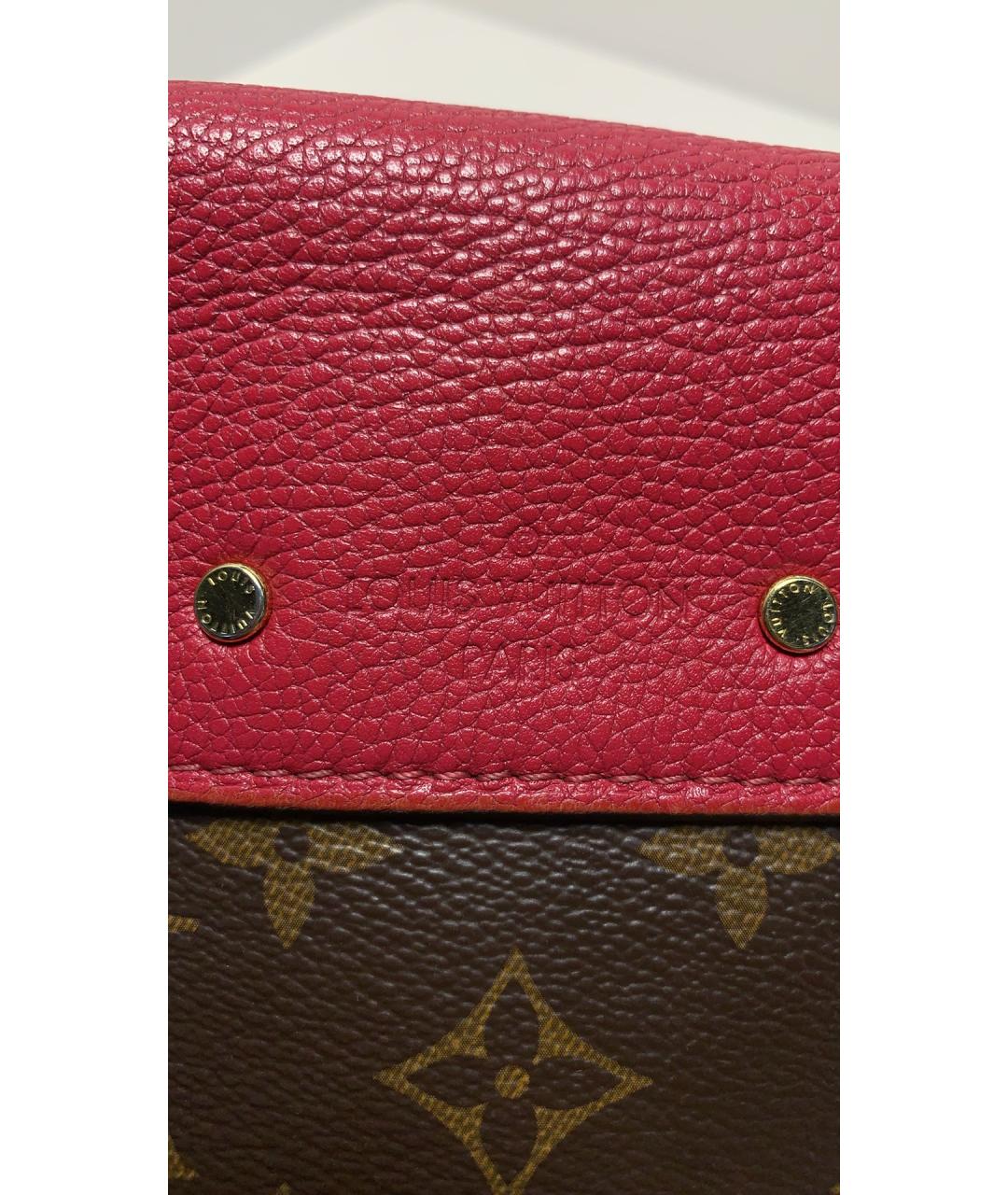 LOUIS VUITTON Красная сумка через плечо, фото 4