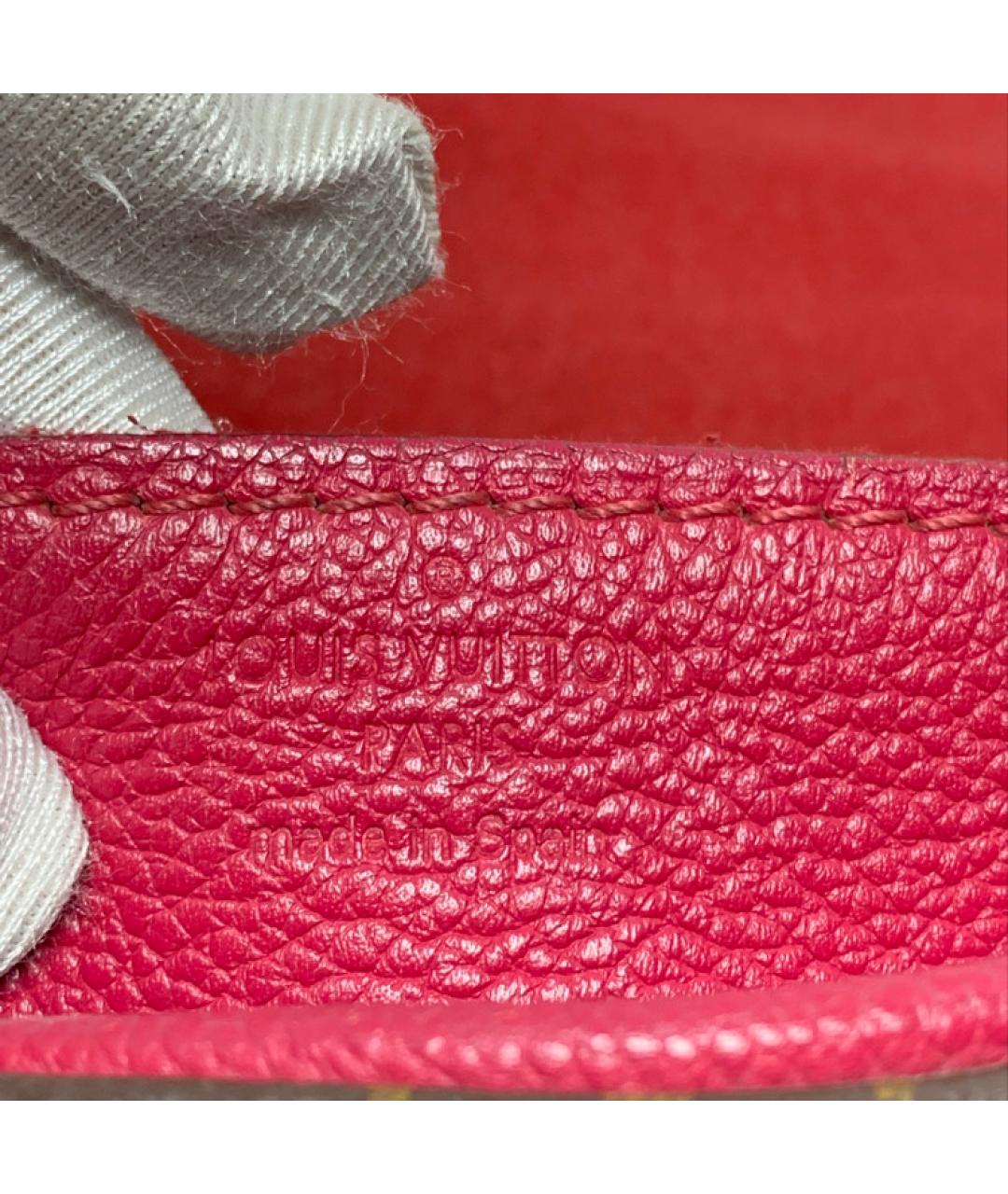 LOUIS VUITTON Красная сумка через плечо, фото 3