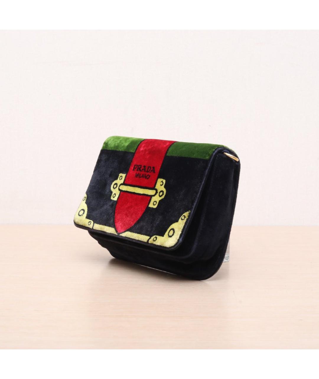PRADA Черная сумка через плечо, фото 3