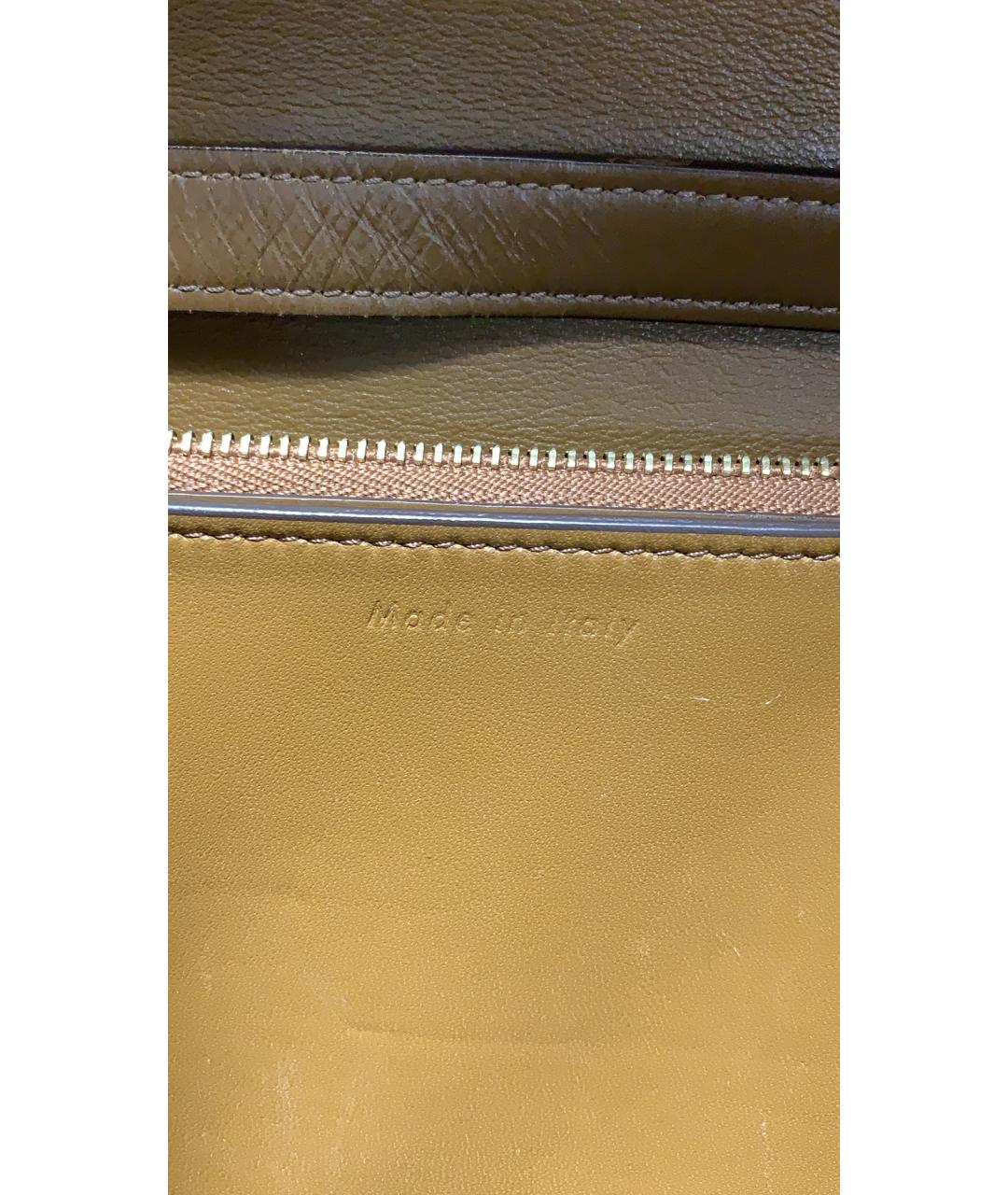 CELINE Кожаная сумка через плечо, фото 4