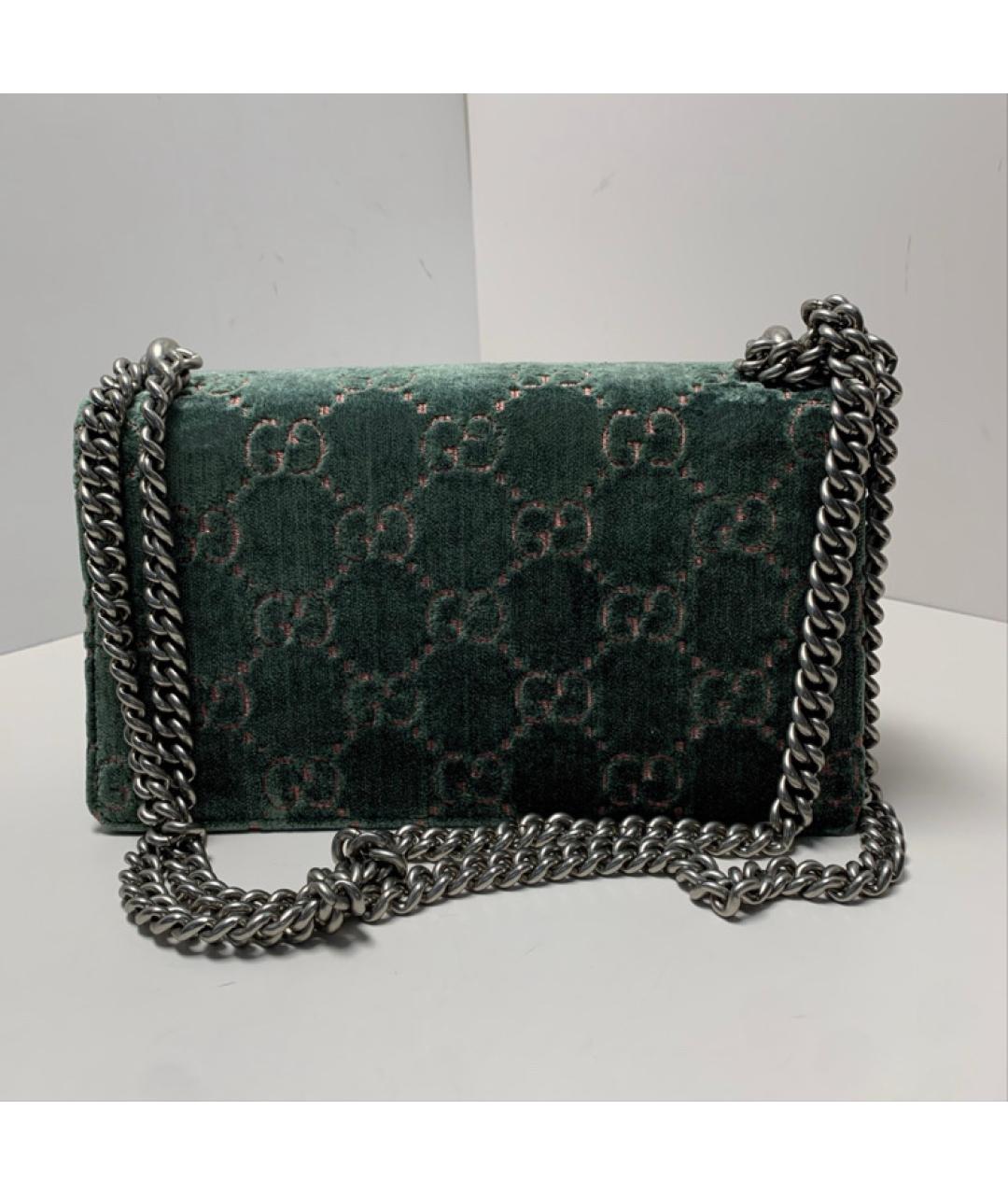 GUCCI Зеленая сумка через плечо, фото 2