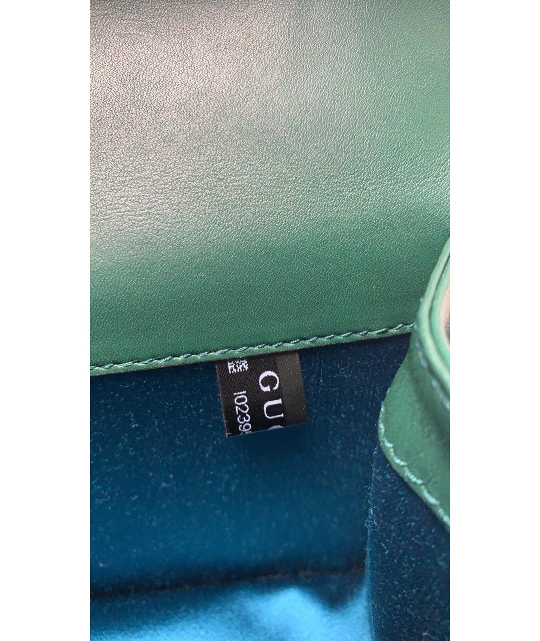 GUCCI Зеленая сумка через плечо, фото 5
