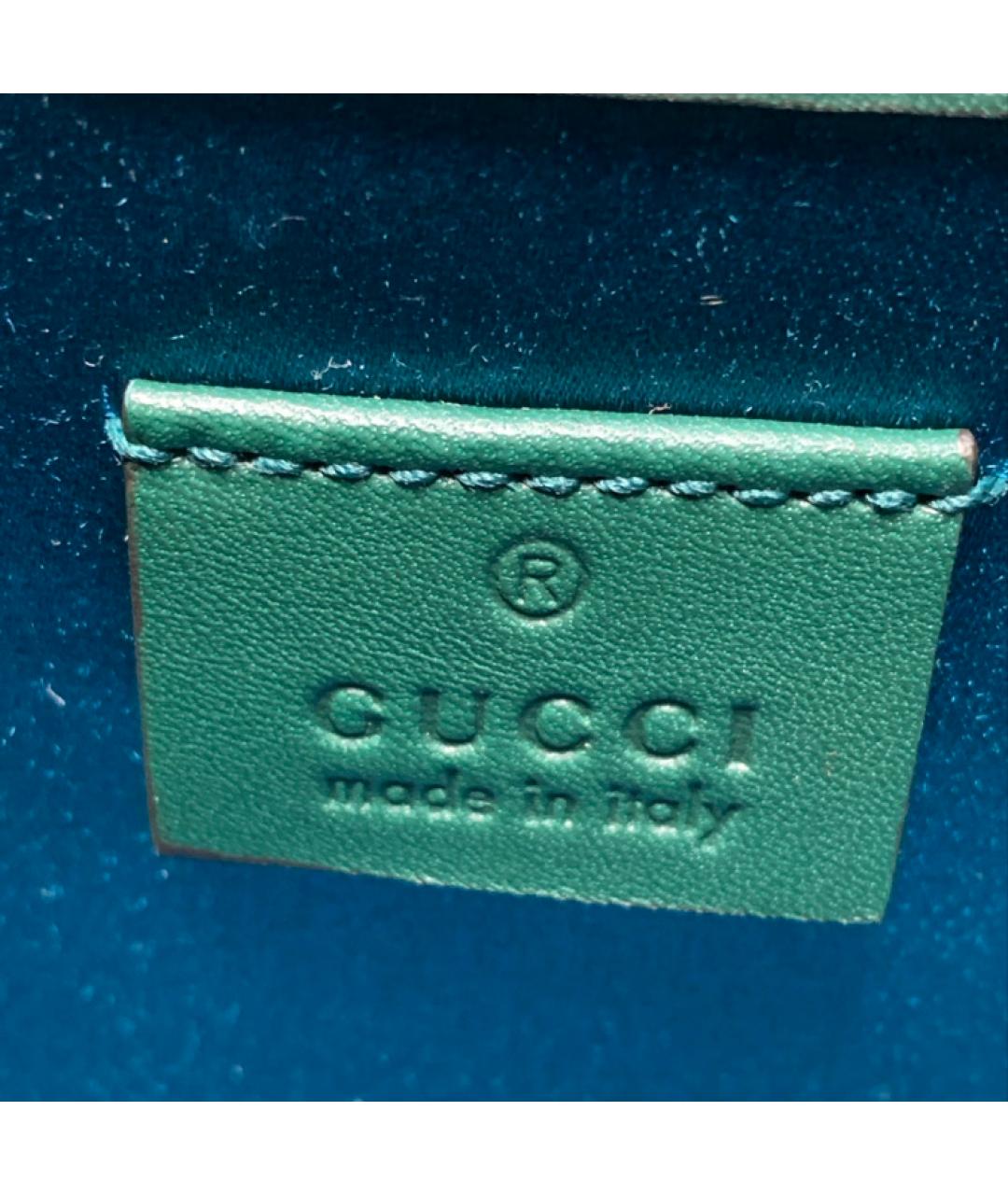 GUCCI Зеленая сумка через плечо, фото 3