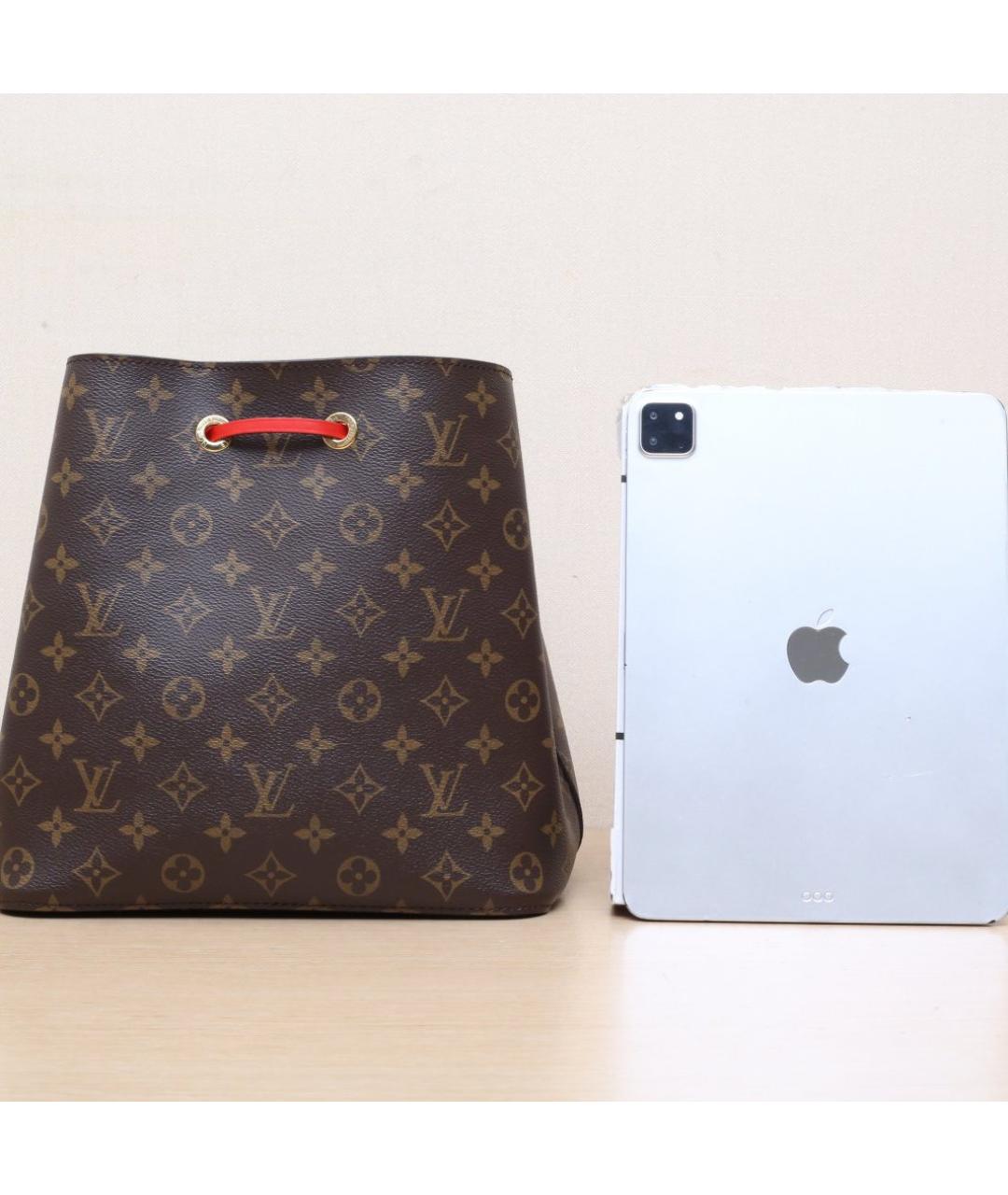 LOUIS VUITTON Коричневая сумка через плечо, фото 6