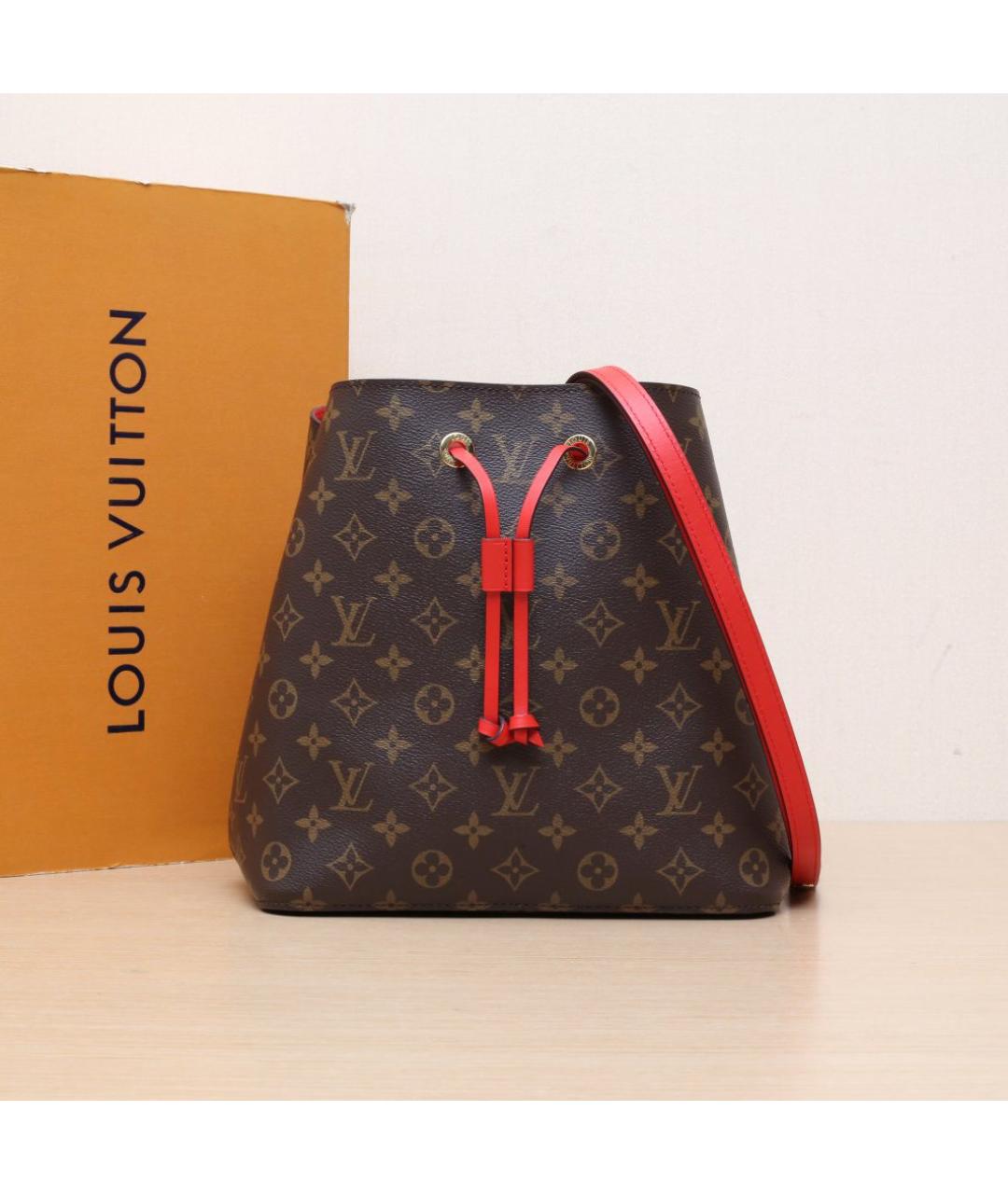 LOUIS VUITTON Коричневая сумка через плечо, фото 10