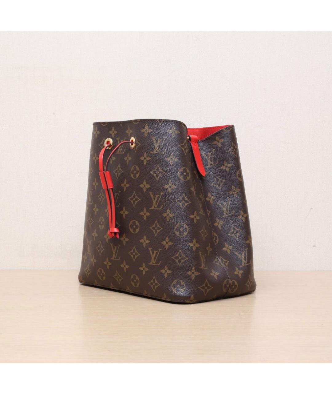 LOUIS VUITTON Коричневая сумка через плечо, фото 3