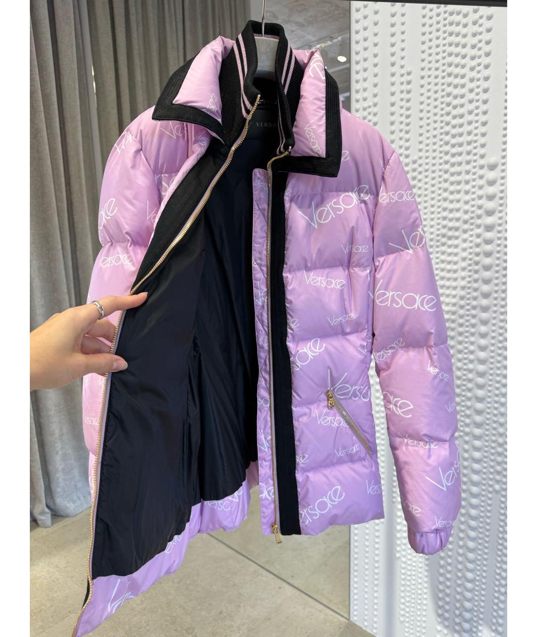 VERSACE Розовая куртка, фото 4