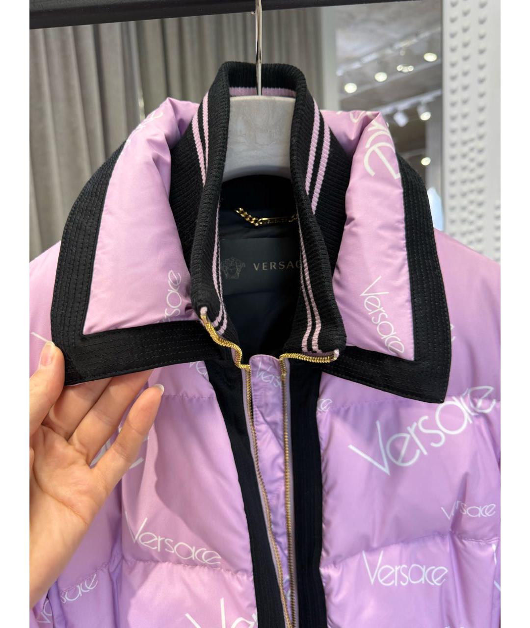 VERSACE Розовая куртка, фото 3