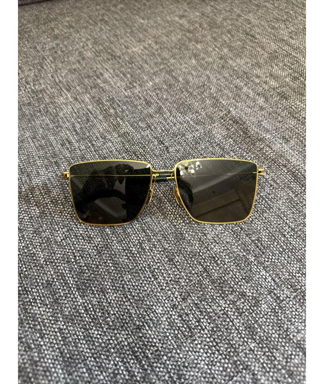 BOTTEGA VENETA Металлические солнцезащитные очки, фото 5