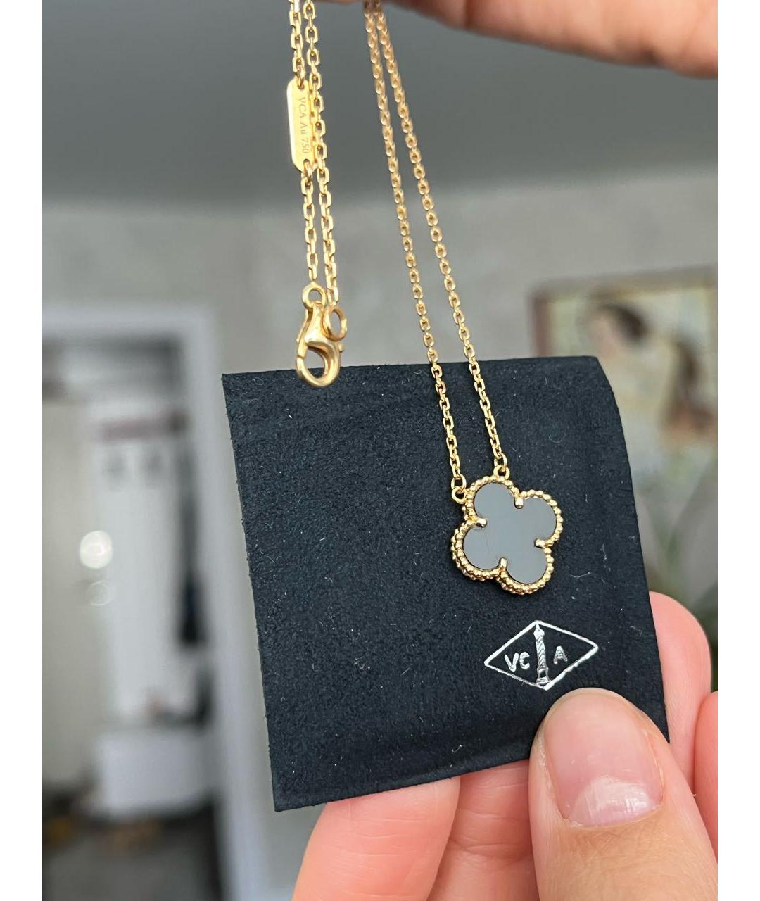 VAN CLEEF & ARPELS Золотое колье из желтого золота, фото 5
