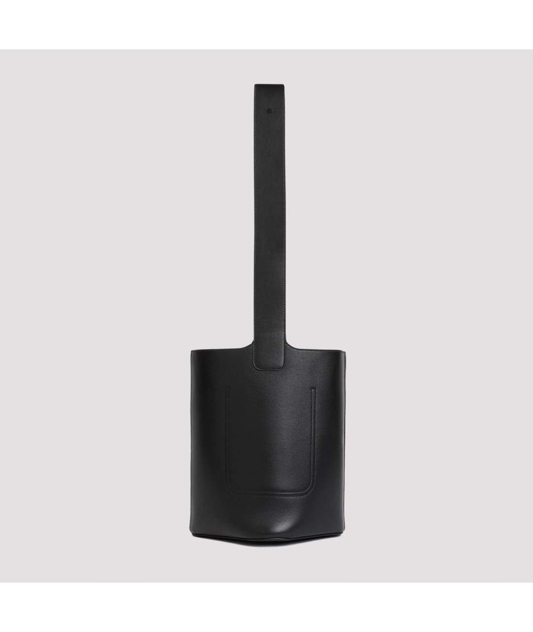 LOEWE Черная кожаная сумка через плечо, фото 4