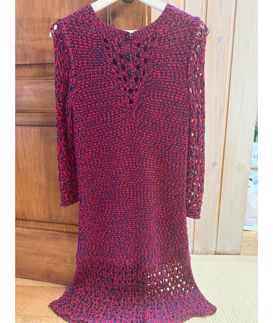 CHANEL Мульти хлопковое повседневное платье, фото 2