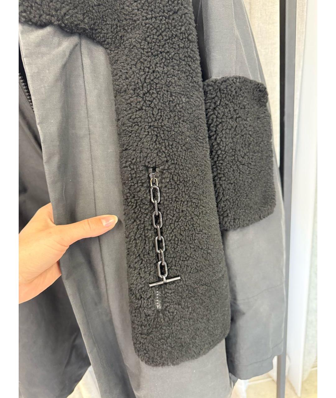 LOUIS VUITTON Черная парка, фото 4