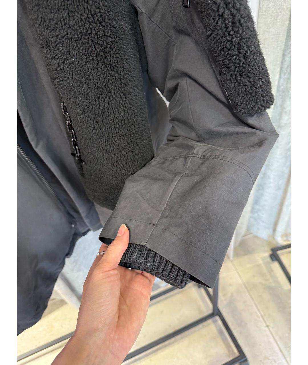 LOUIS VUITTON Черная парка, фото 6