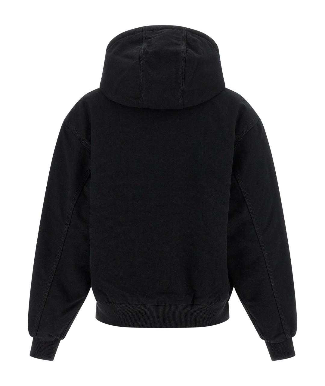 CARHARTT WIP Черная хлопковая куртка, фото 2