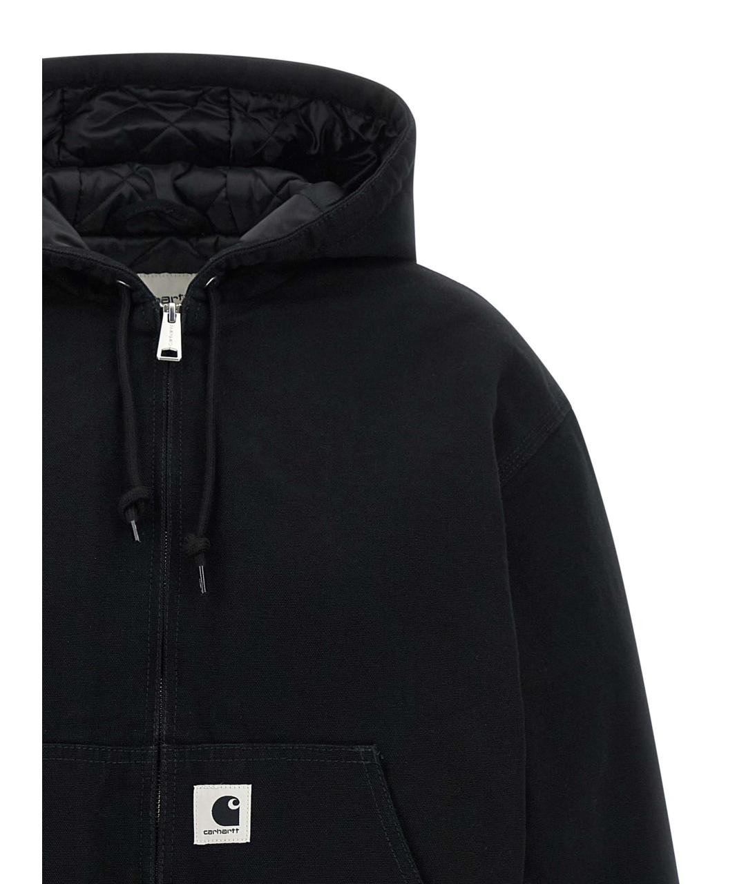 CARHARTT WIP Черная хлопковая куртка, фото 3