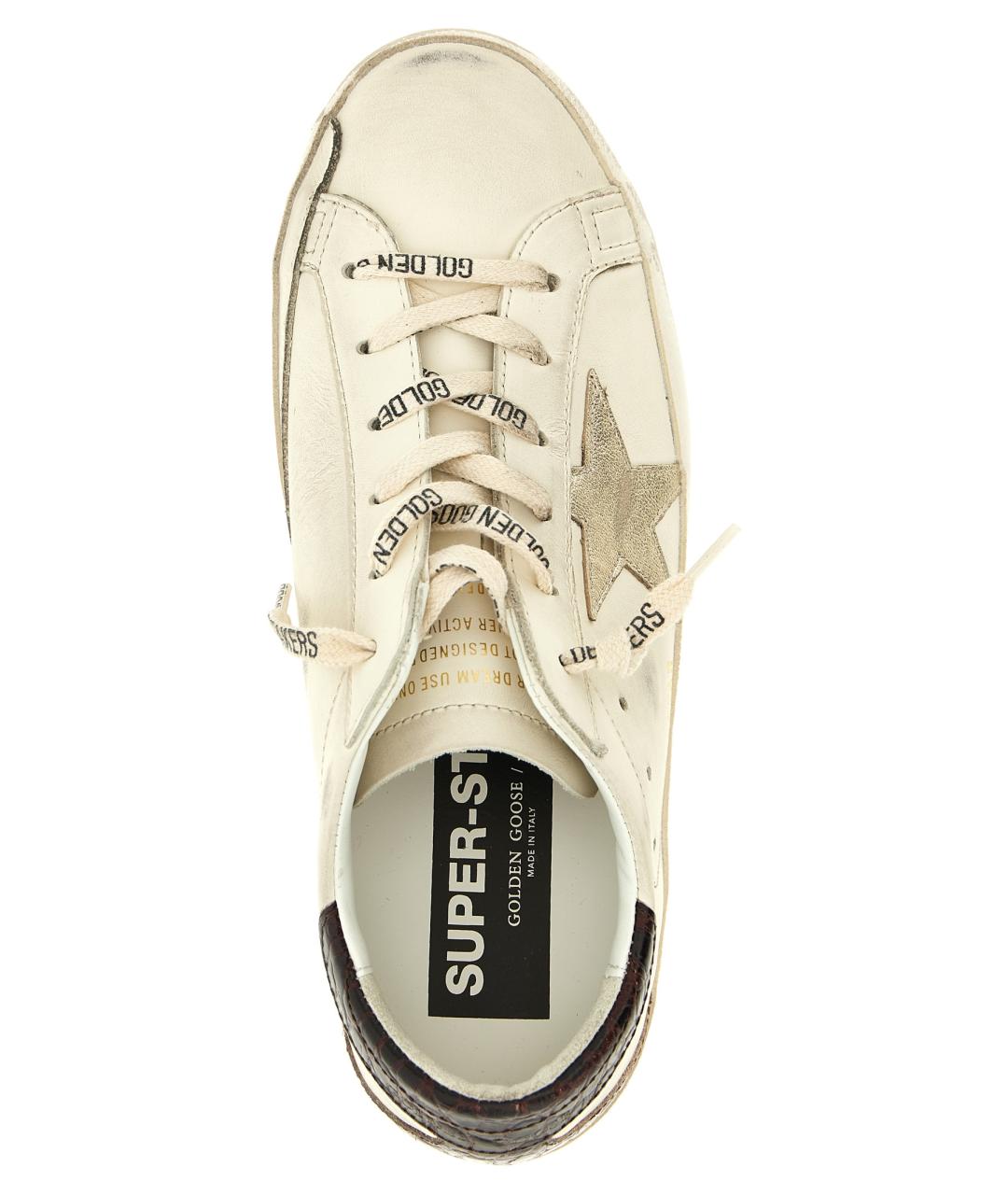 GOLDEN GOOSE DELUXE BRAND Мульти кожаные кеды, фото 4