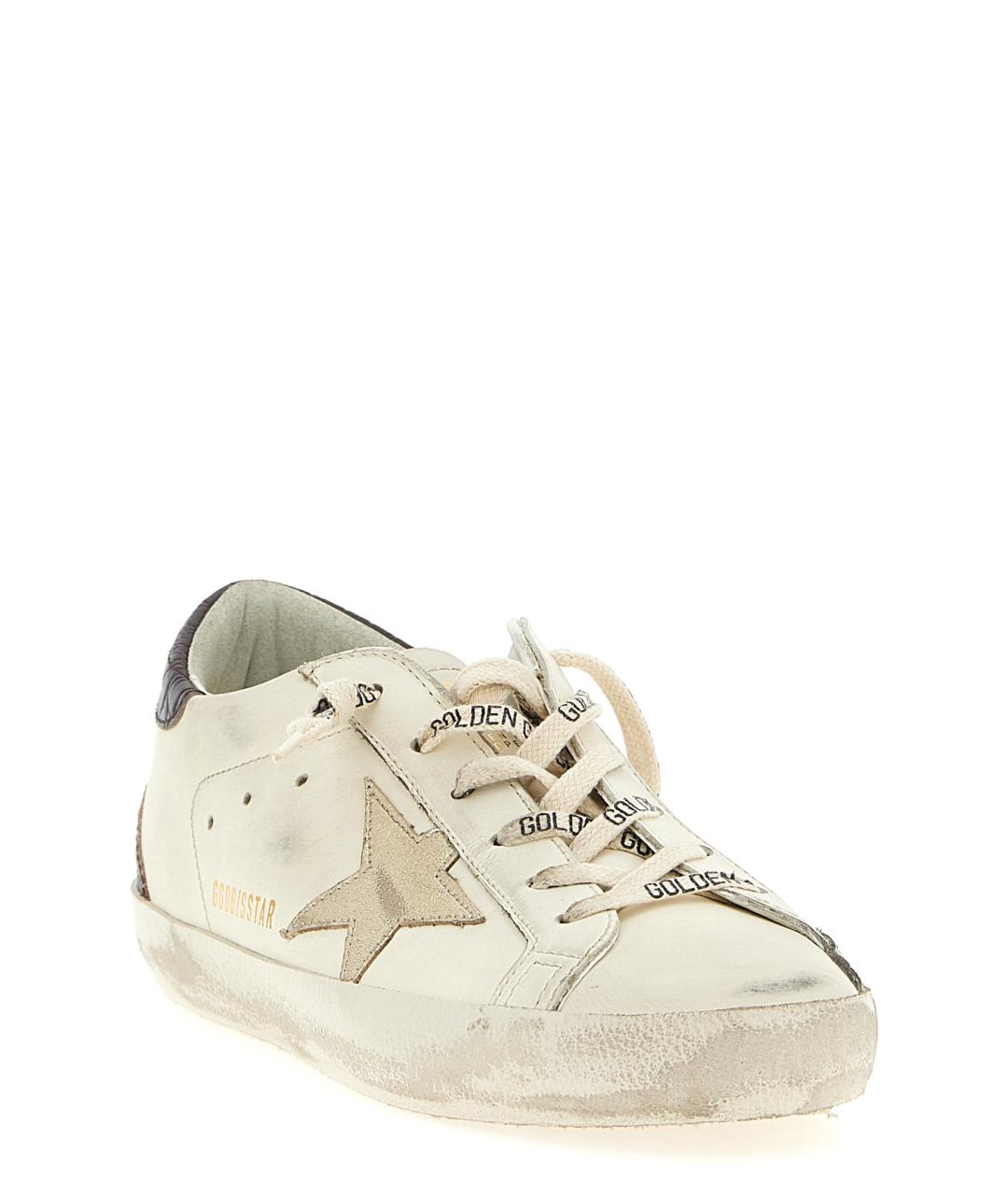 GOLDEN GOOSE DELUXE BRAND Мульти кожаные кеды, фото 2